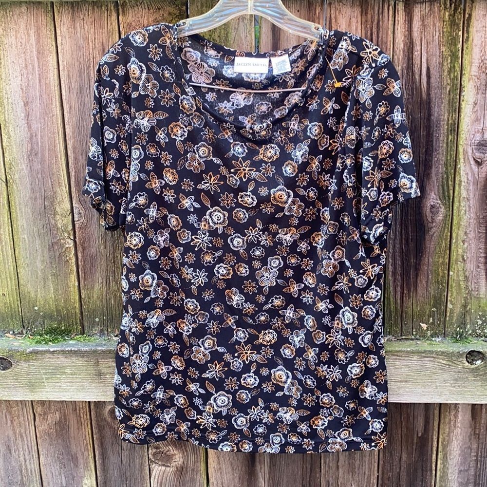 Jaclyn Smith top sz. L